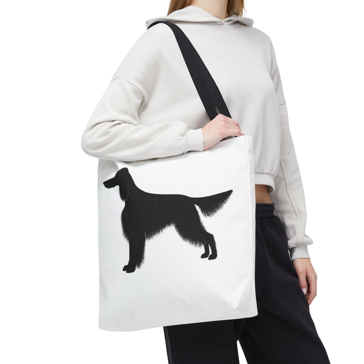 English Setter Silhouette Tote Bag