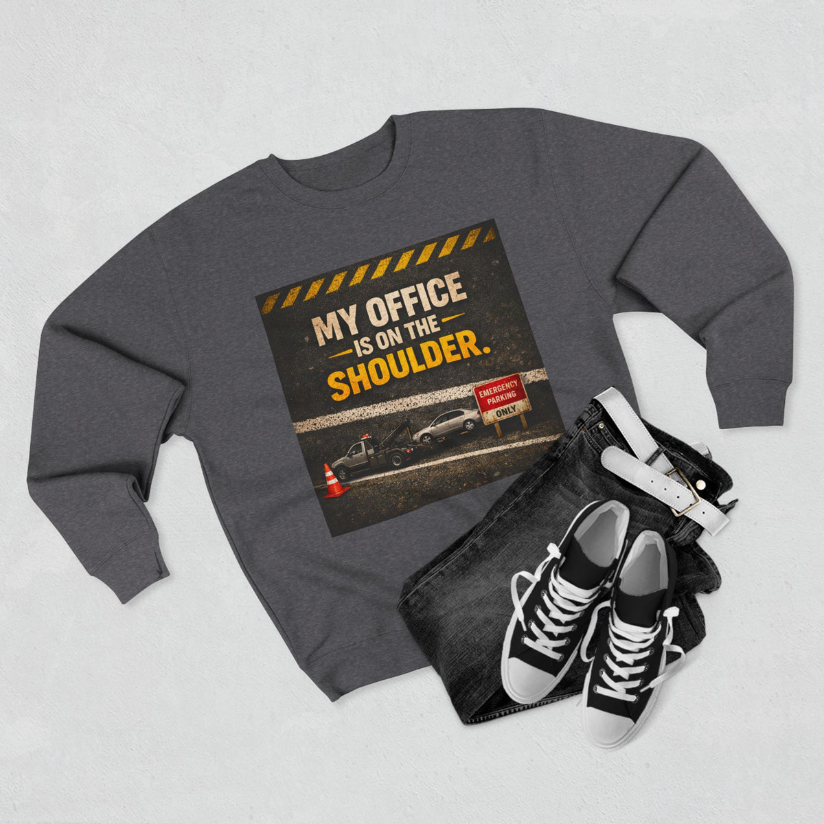 My Office Unisex Crewneck Sweatshirt