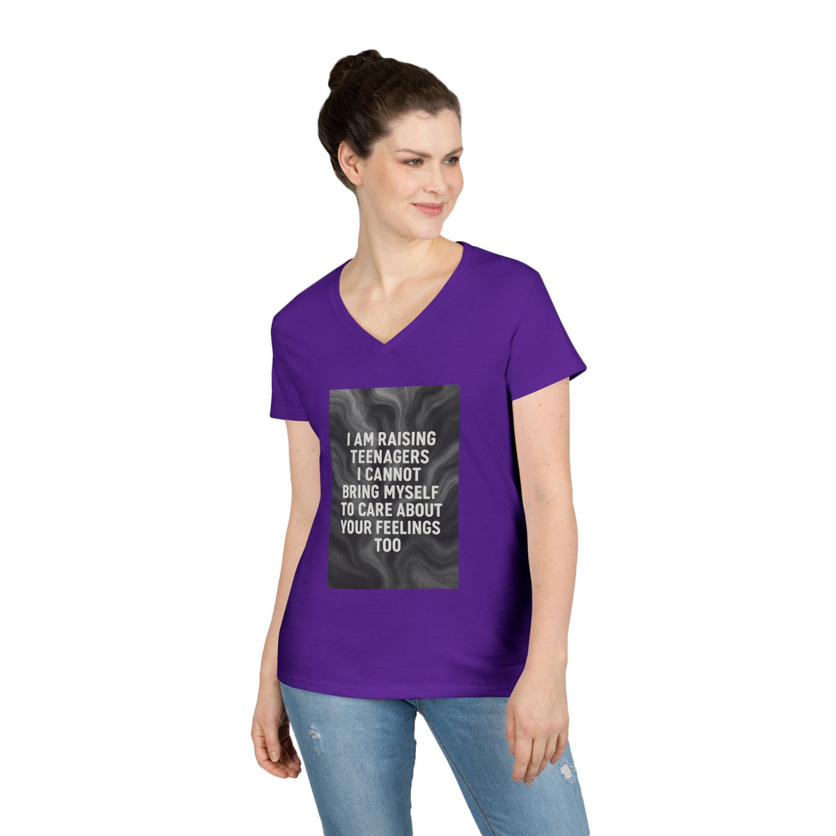 Raising Teenagers Women's V-Neck Tee