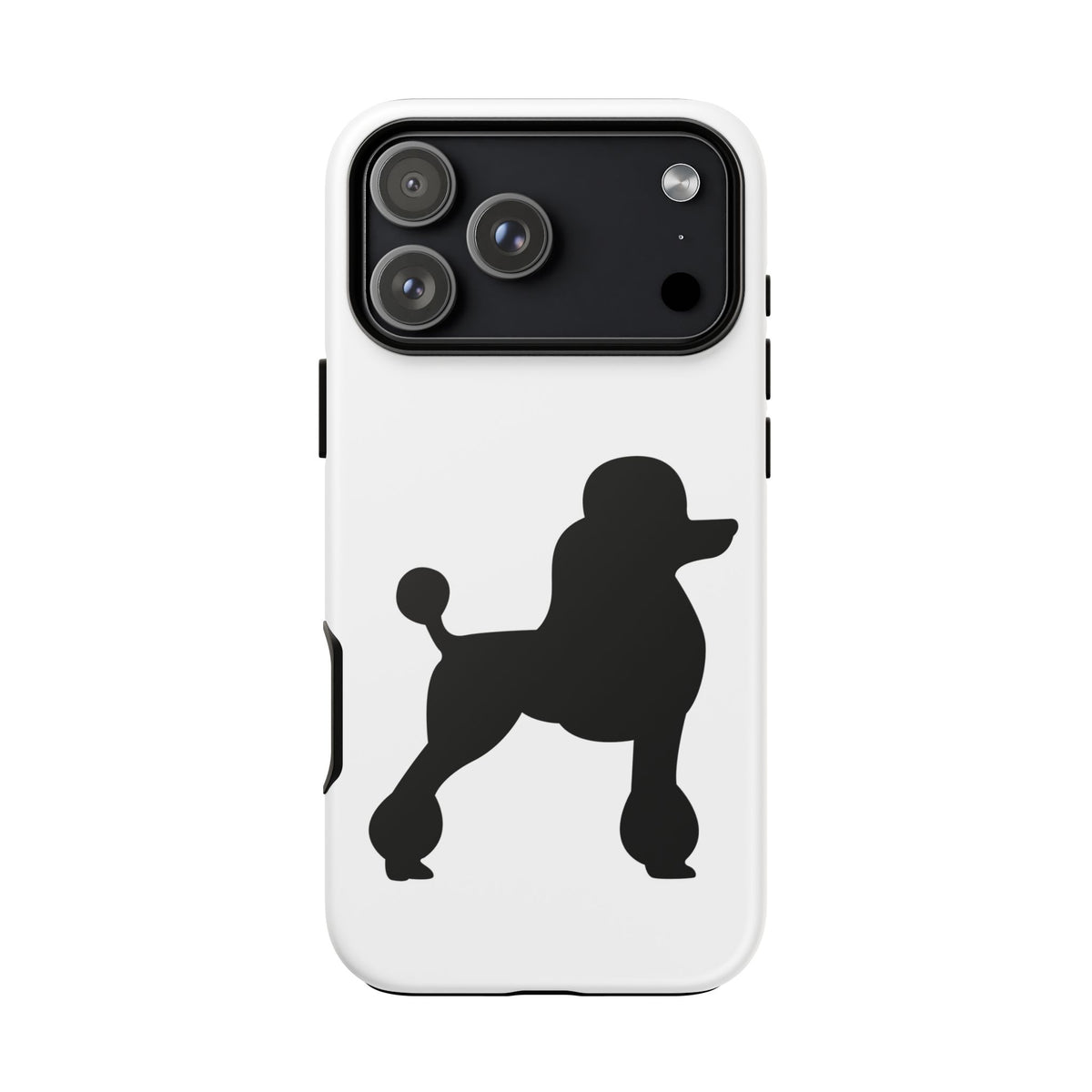 Poodle Silhouette iPhone Case