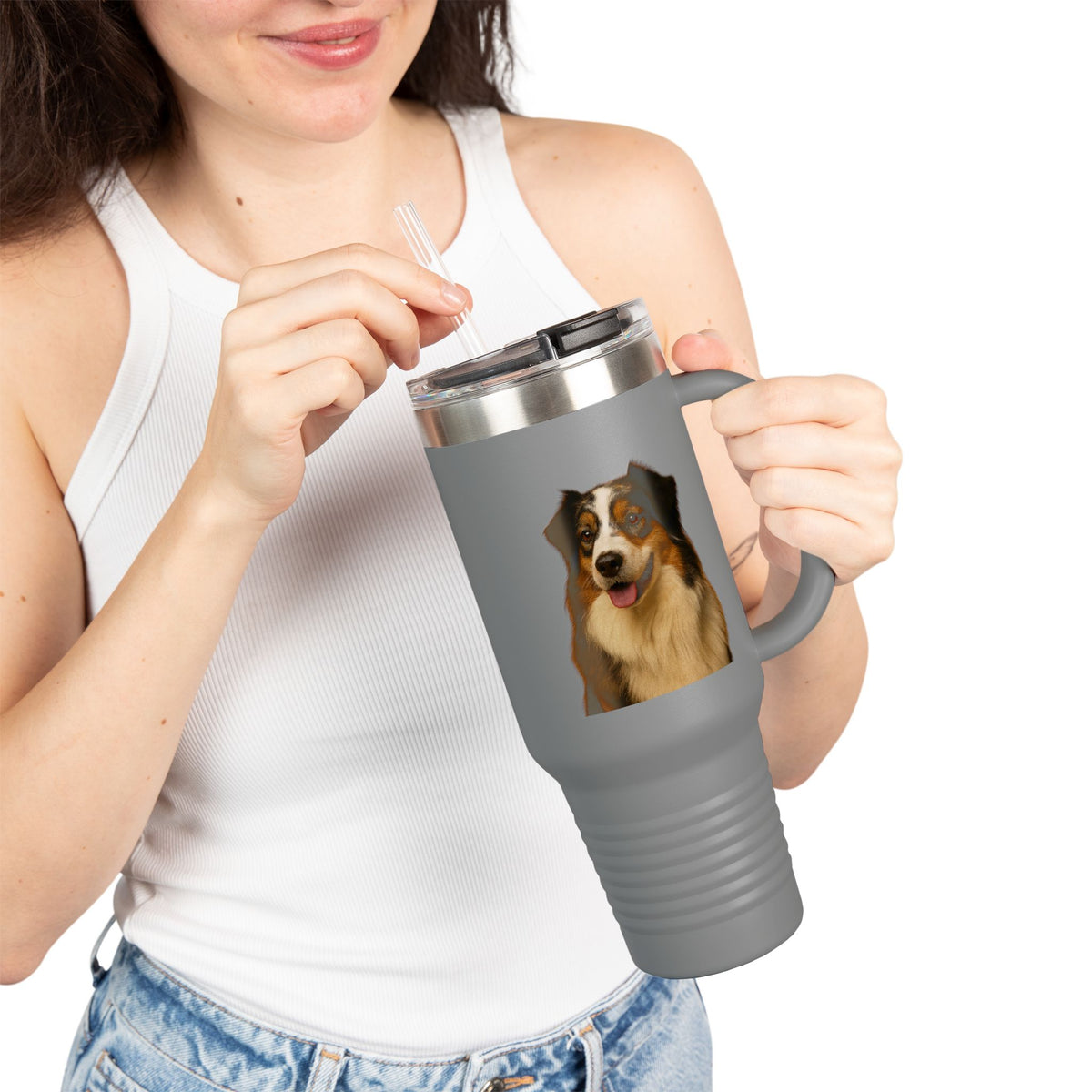 Aussie Head Insulated Travel Mug