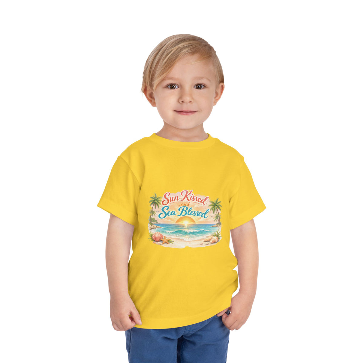 Sun Kissed Toddler Unisex Short Sleeve Crewneck Tee