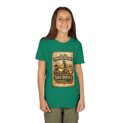 Procrastinating Youth Unisex Short Sleeve Crewneck Tee