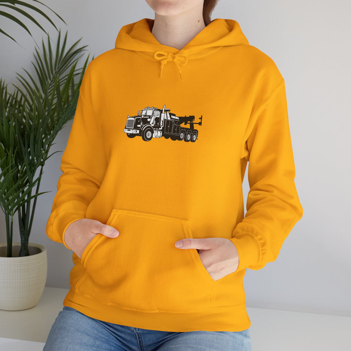 Heavy Tow Truck Unisex Hoodie