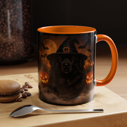 Witch Hat Pack Newfie 2-Tone Coffee Mug