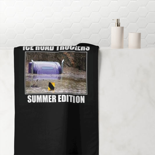 Ice Road Truckers Mink-Cotton  Beach Towel