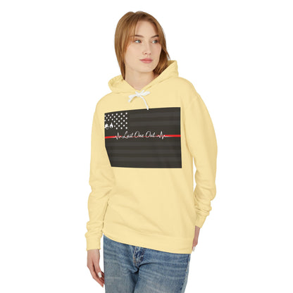 Thin Red Line Unisex Lightweight Hoodie