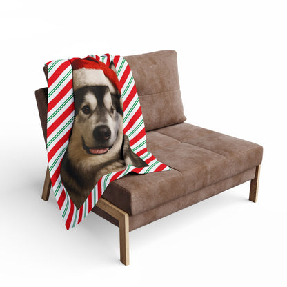 Santa Paws Malamute Arctic Fleece Blanket