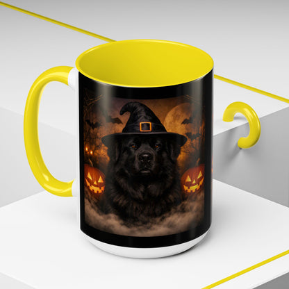 Witch Hat Pack Newfie 2-Tone Coffee Mug