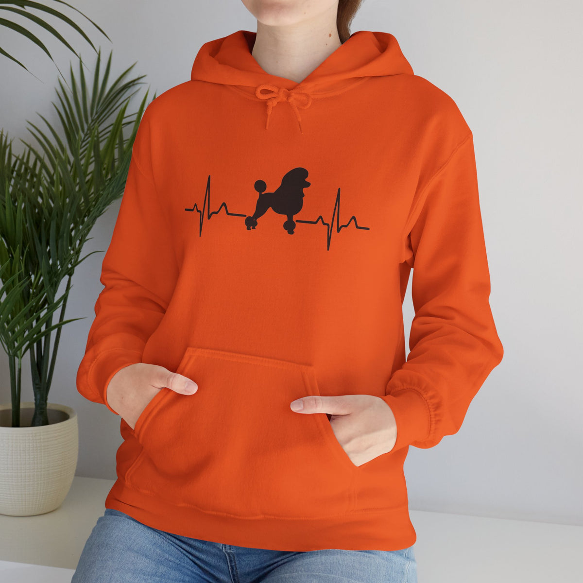My Heart Beats For Poodles Unisex Hoodie