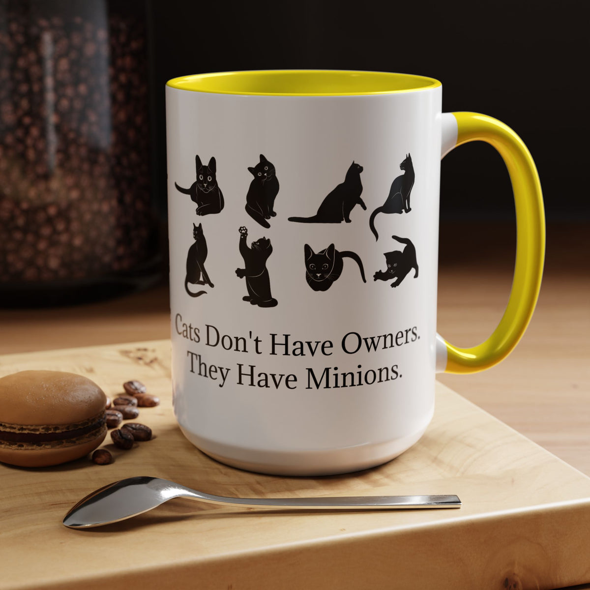 Cat Minions 2-Tone Coffee Mug
