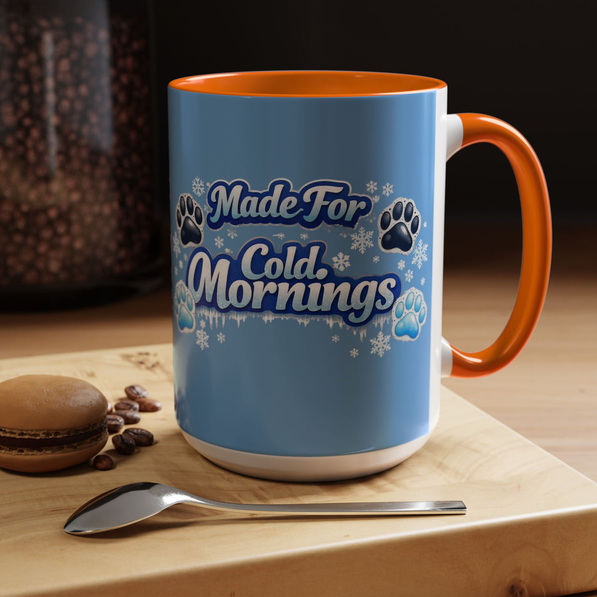Made For Cold Mornings 2-Tone Coffee Mug