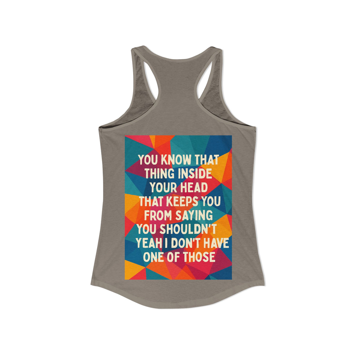 No Filter Women's Racerback Tank