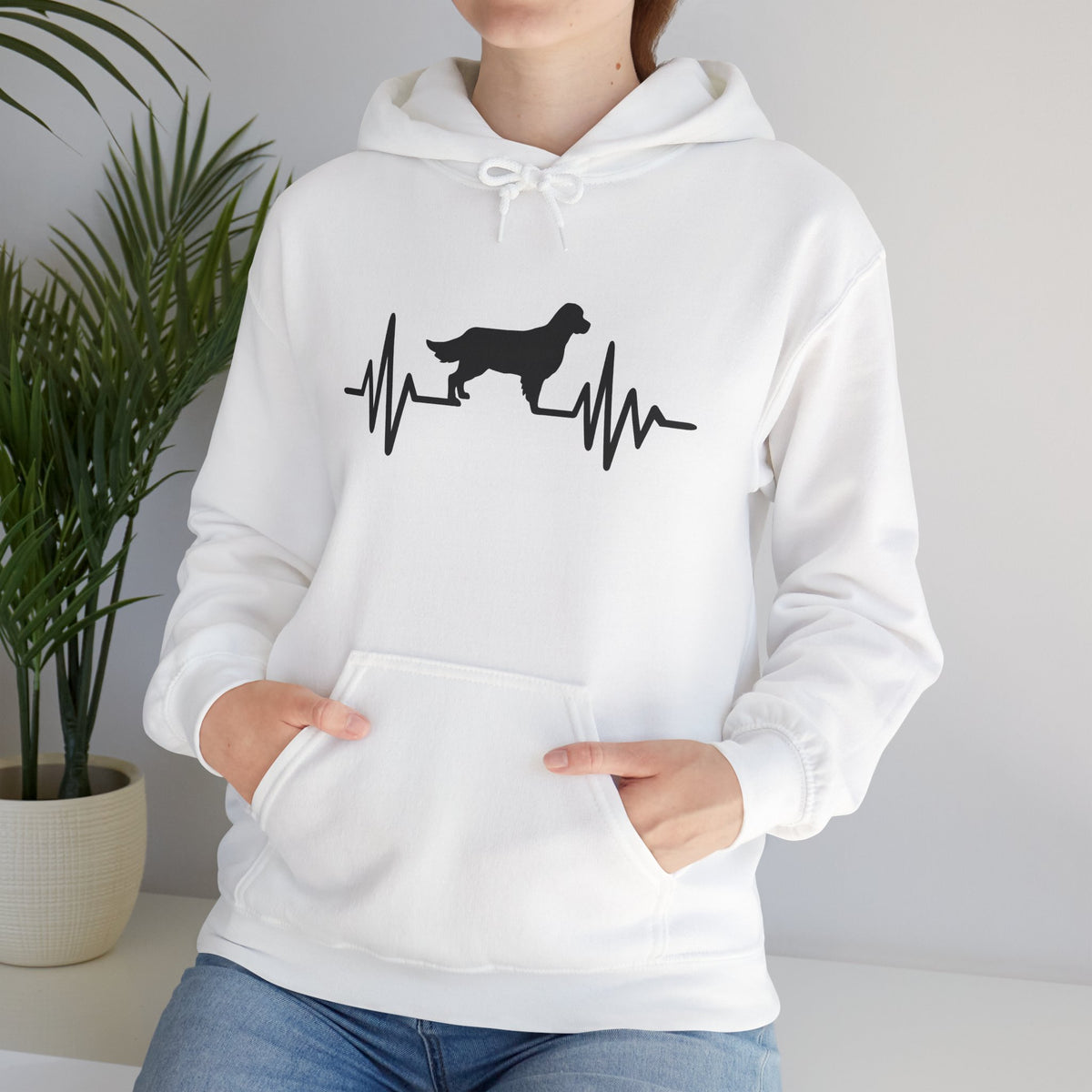 My Heart Beats For Goldens Unisex Hoodie