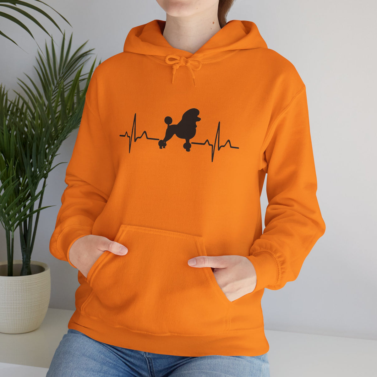 My Heart Beats For Poodles Unisex Hoodie