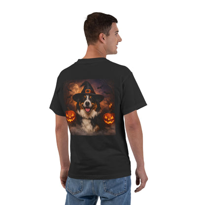 Witch Hat Pack Aussie Men's Short-Sleeve Crewneck Tee