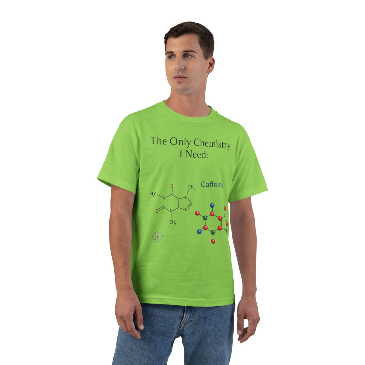 Chemistry Lesson Men's Short-Sleeve Crewneck Tee