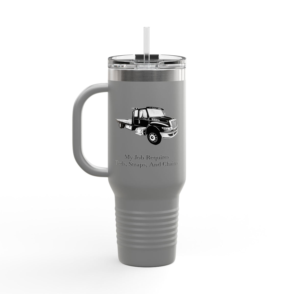 Beds, Straps, And Chains Insulated Travel Mug