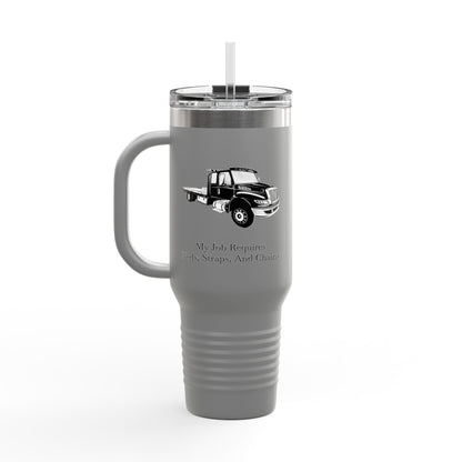 Beds, Straps, And Chains Insulated Travel Mug