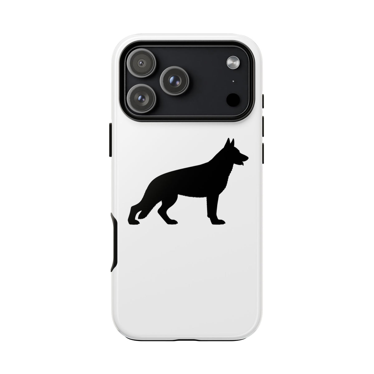 German Shepherd Silhouette iPhone Case