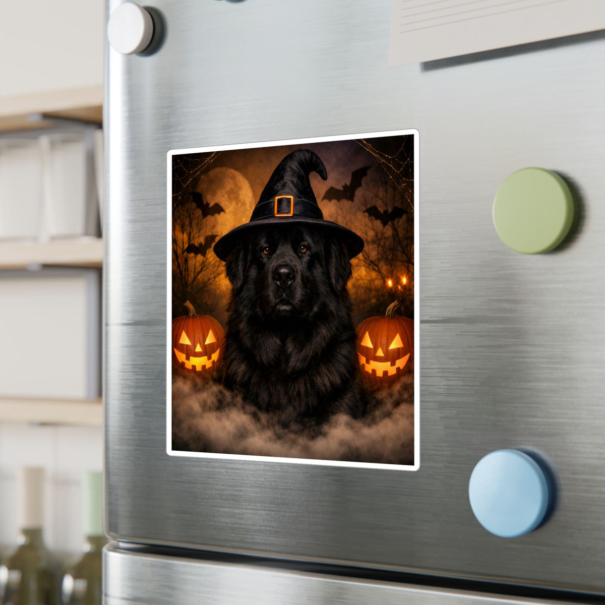 Witch Hat Pack Newfie Vinyl Decal
