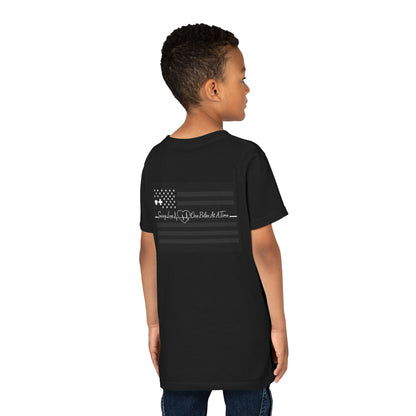 Thin White Line Youth Unisex Short Sleeve Crewneck Tee