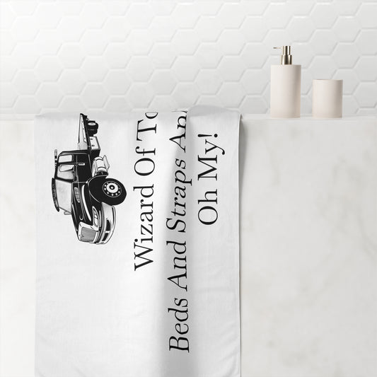 Wizard Of Tow Mink-Cotton  Beach Towel