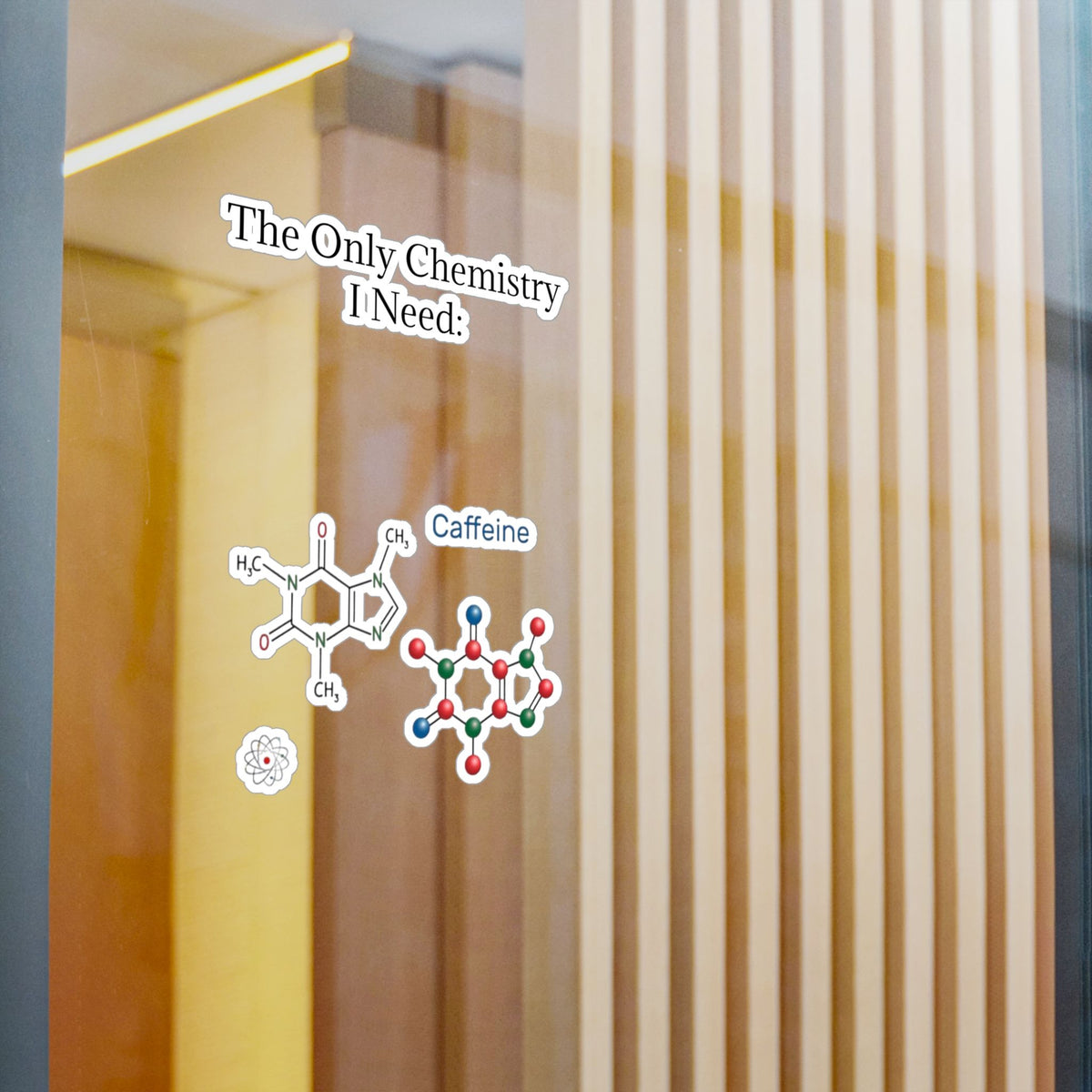 Chemistry Lesson Vinyl Decal