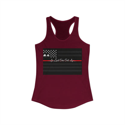 Thin Red Line Women's Racerback Tank