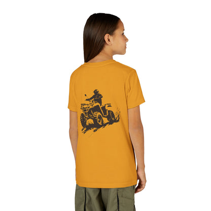 Slingin' Mud Quad Youth Unisex Short Sleeve Crewneck Tee
