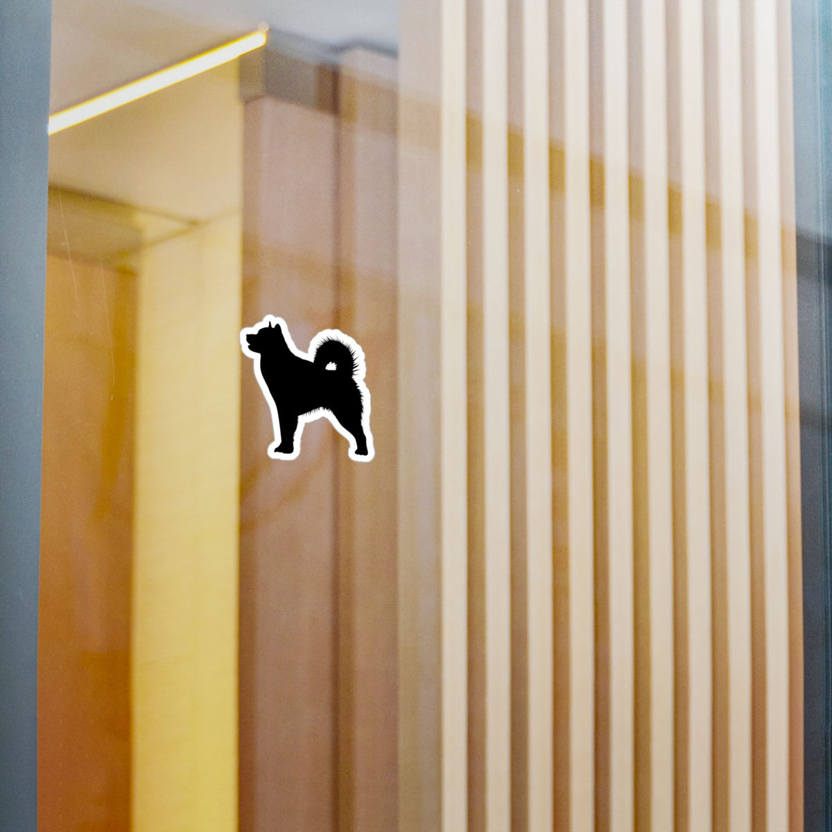 Malamute Silhouette Vinyl Decal