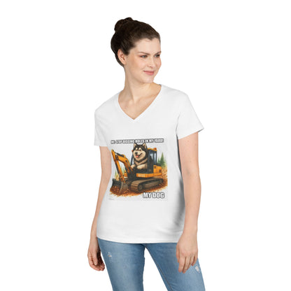 Digmaster 2000 Women's V-Neck Tee