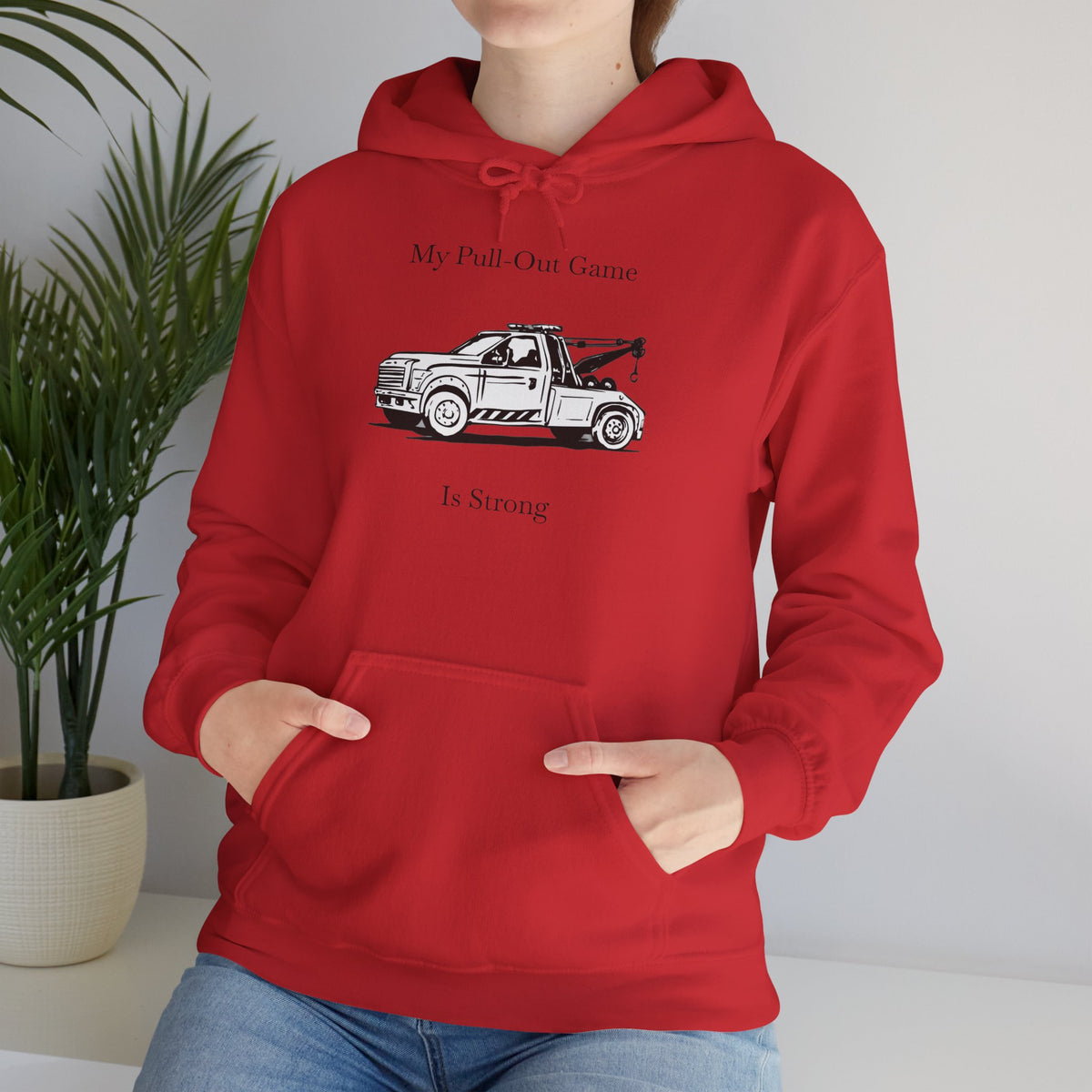 Pull Out Wheel Lift Tow Truck Unisex Hoodie