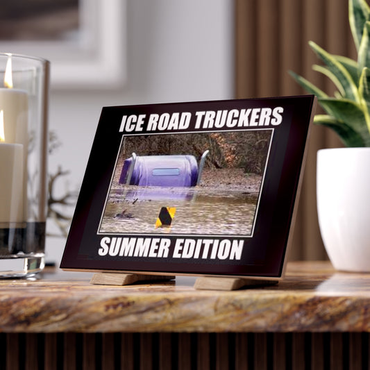 Ice Road Truckers Ceramic Photo Tile