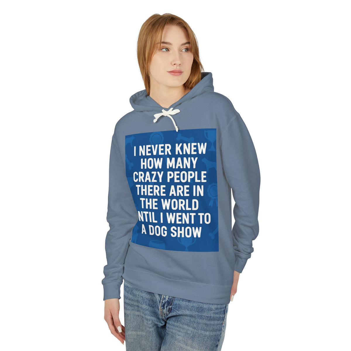 Never Knew Unisex Lightweight Hoodie