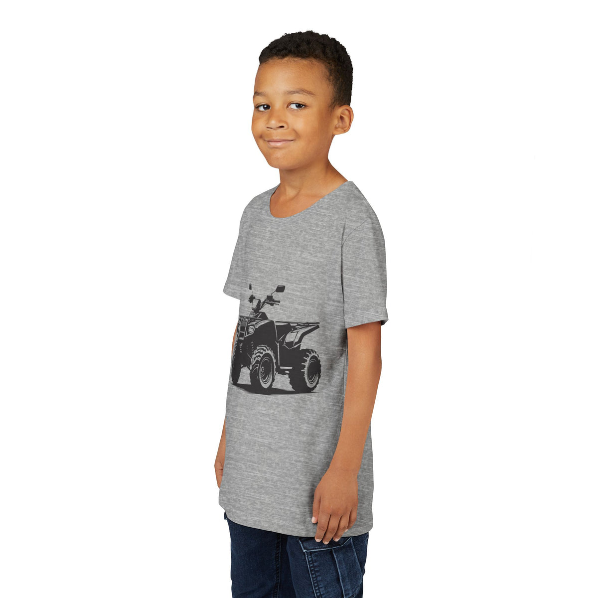 Off The Beaten Path Quad Youth Unisex Short Sleeve Crewneck Tee