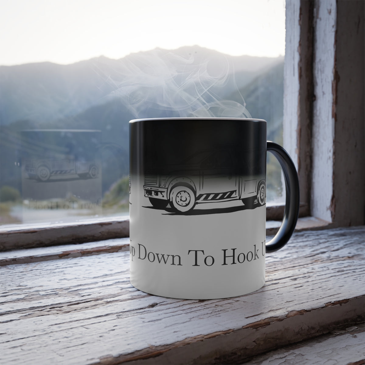 Down To Hook Up Color Changing Mug