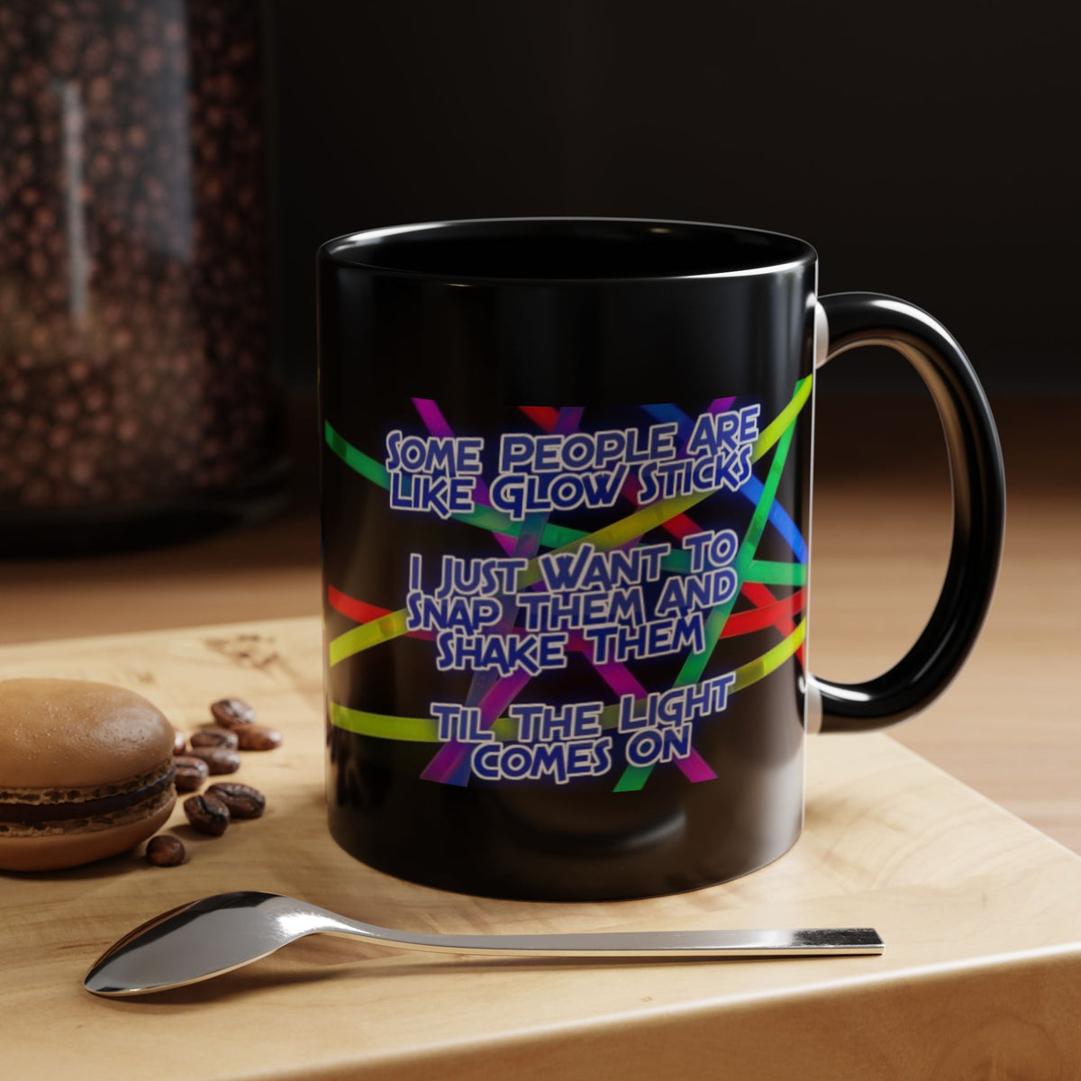 Glow Sticks 2-Tone Coffee Mug