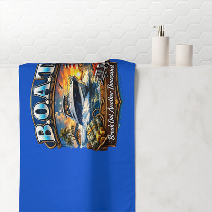 B.O.A.T. Mink-Cotton  Beach Towel
