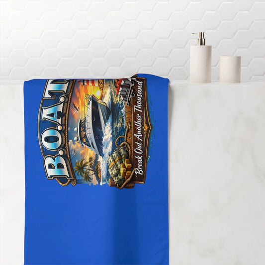 B.O.A.T. Mink-Cotton  Beach Towel