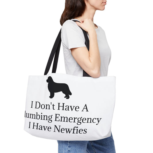 Plumbing Emergency Weekender Tote Bag
