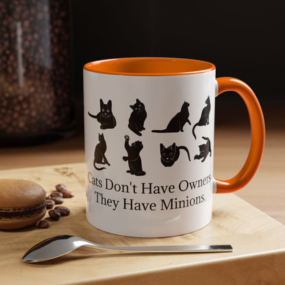 Cat Minions 2-Tone Coffee Mug