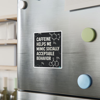 Socially Acceptable Vinyl Decal