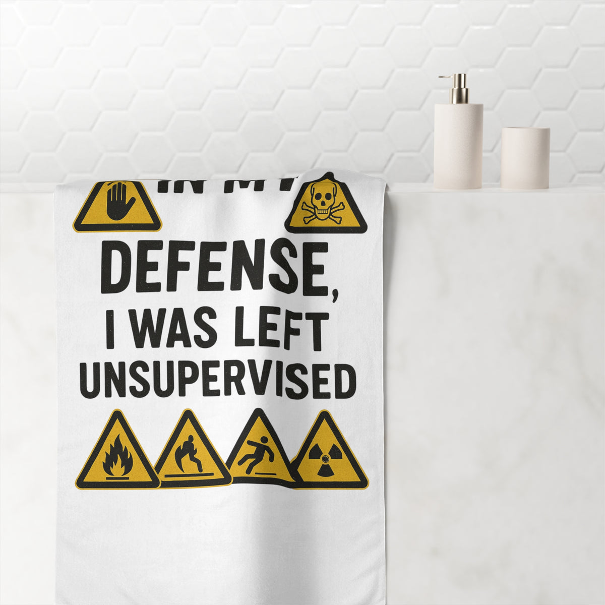 Unsupervised Mink-Cotton  Beach Towel