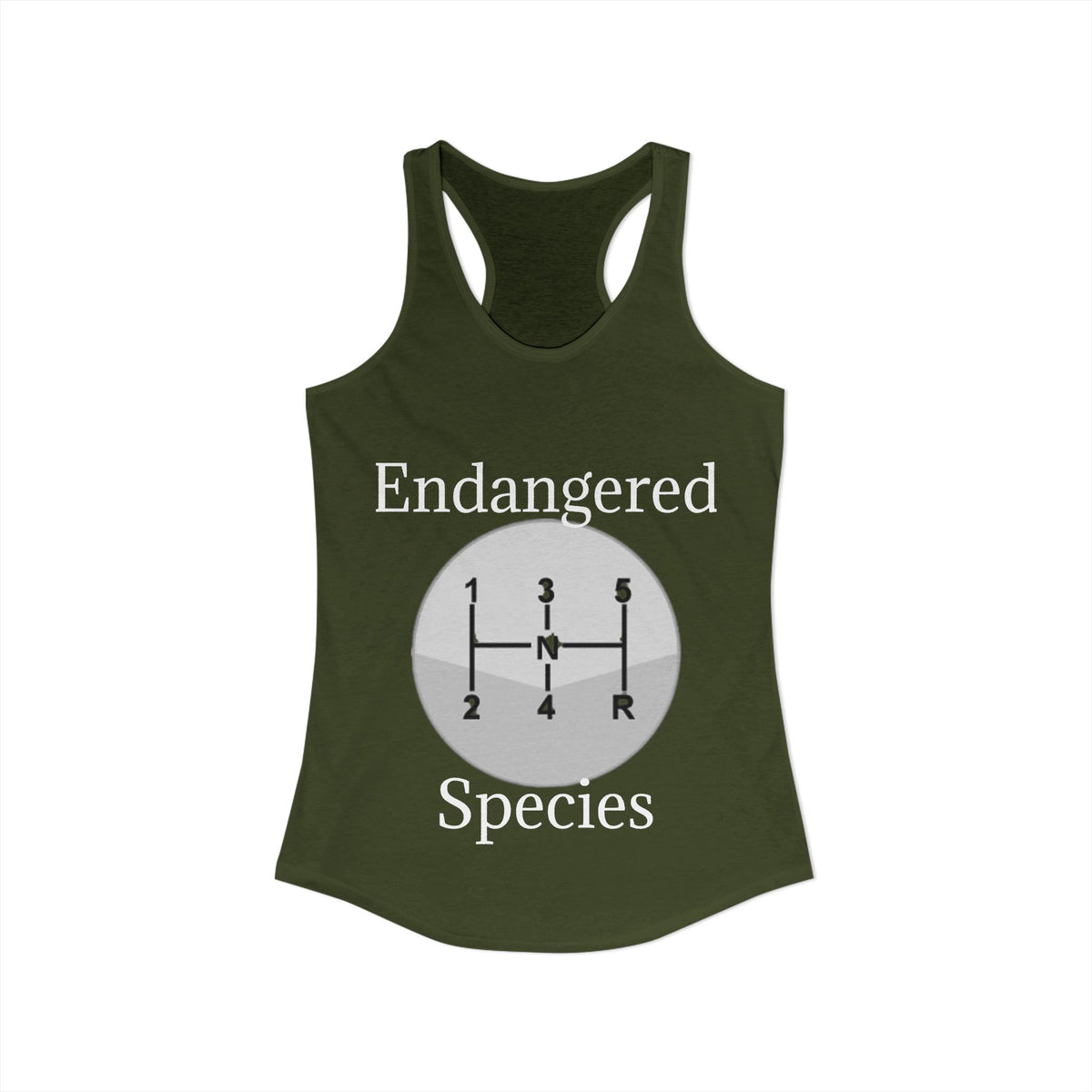 Endangered Species Women's Racerback Tank