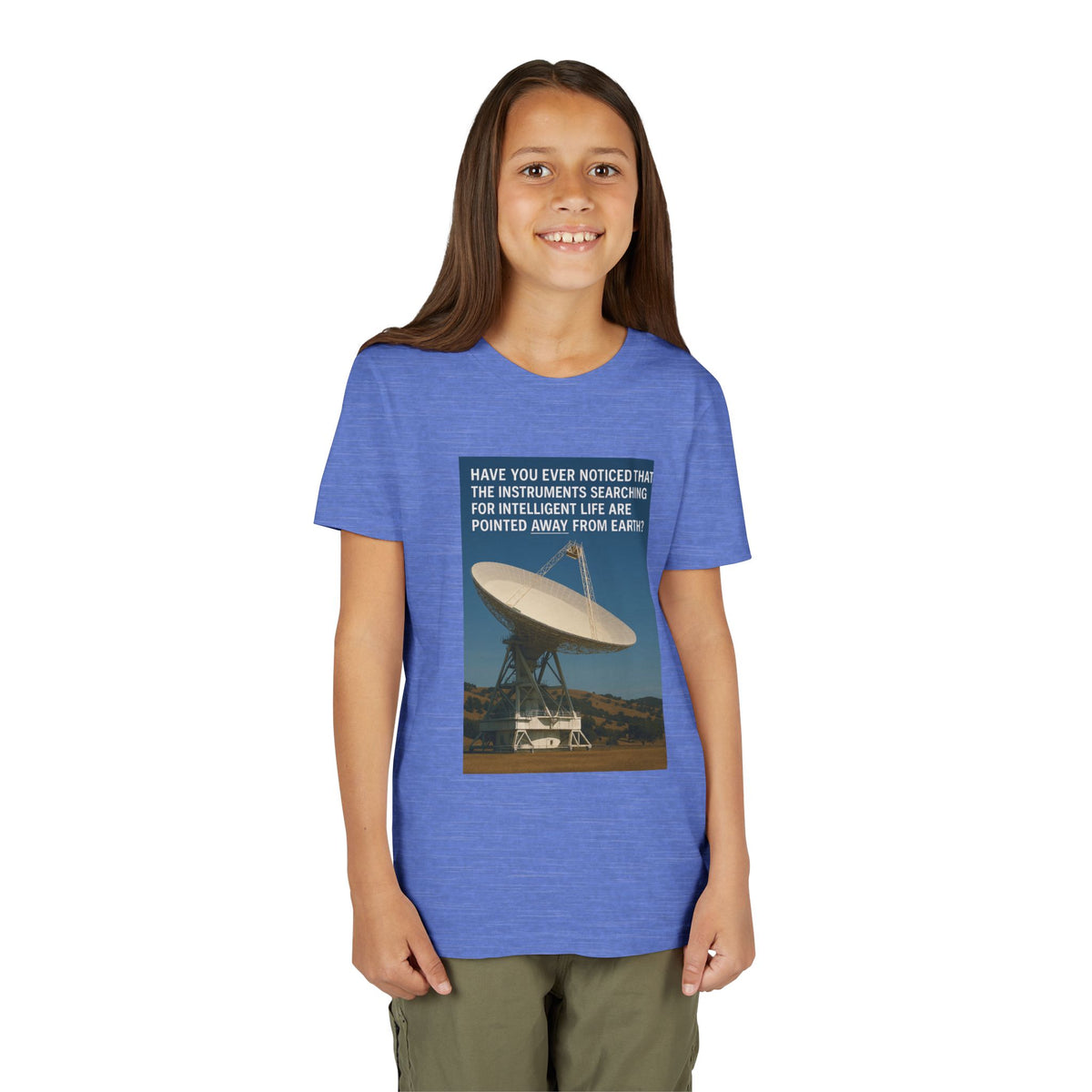Intelligent Life Youth Unisex Short Sleeve Crewneck Tee
