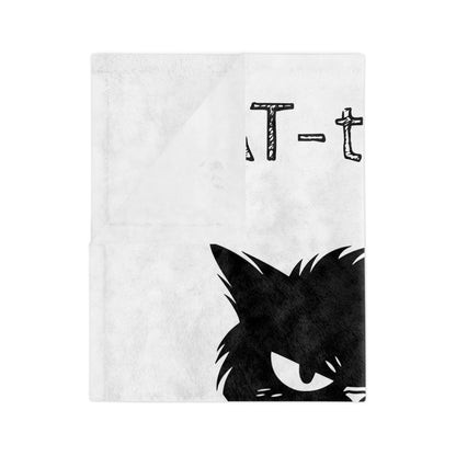CAT-titude Velveteen Microfiber Blanket