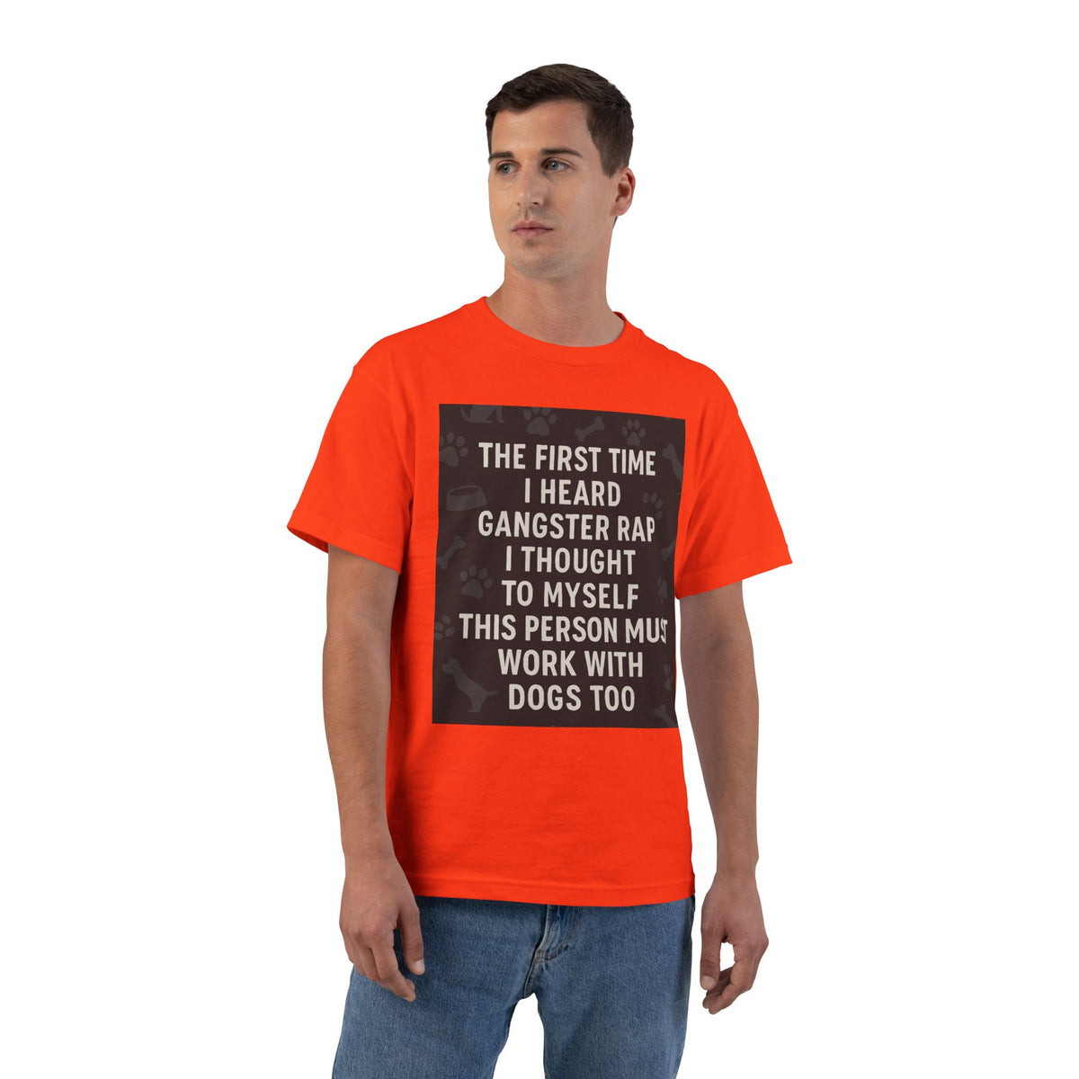 Gangster Rap Men's Short-Sleeve Crewneck Tee