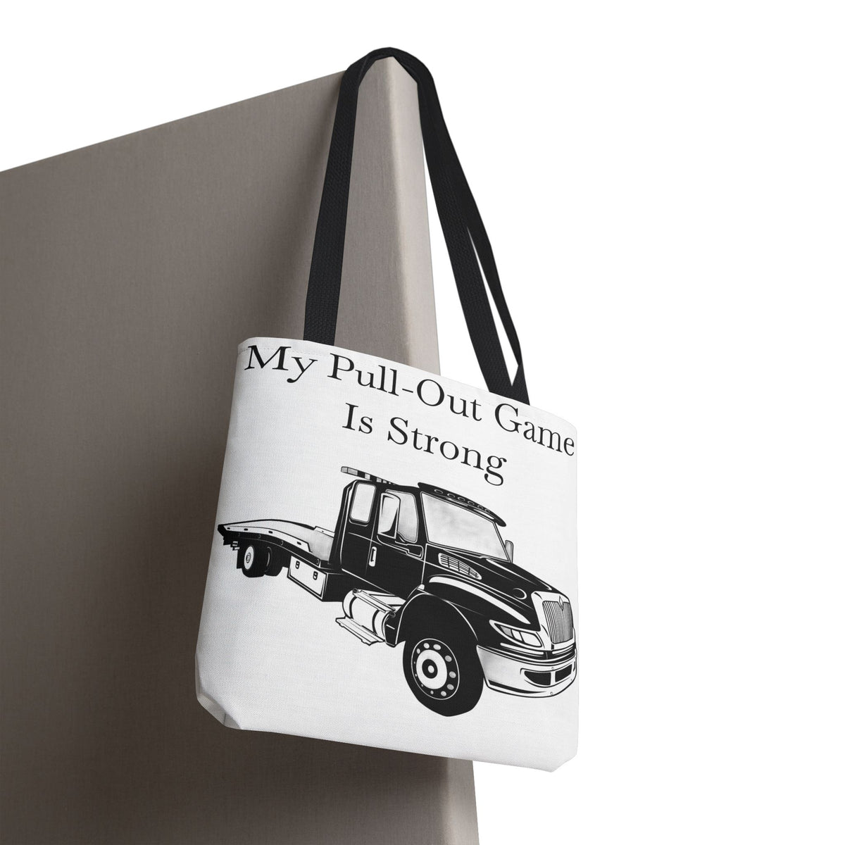 Pull Out Flatbed Tow Truck Tote Bag