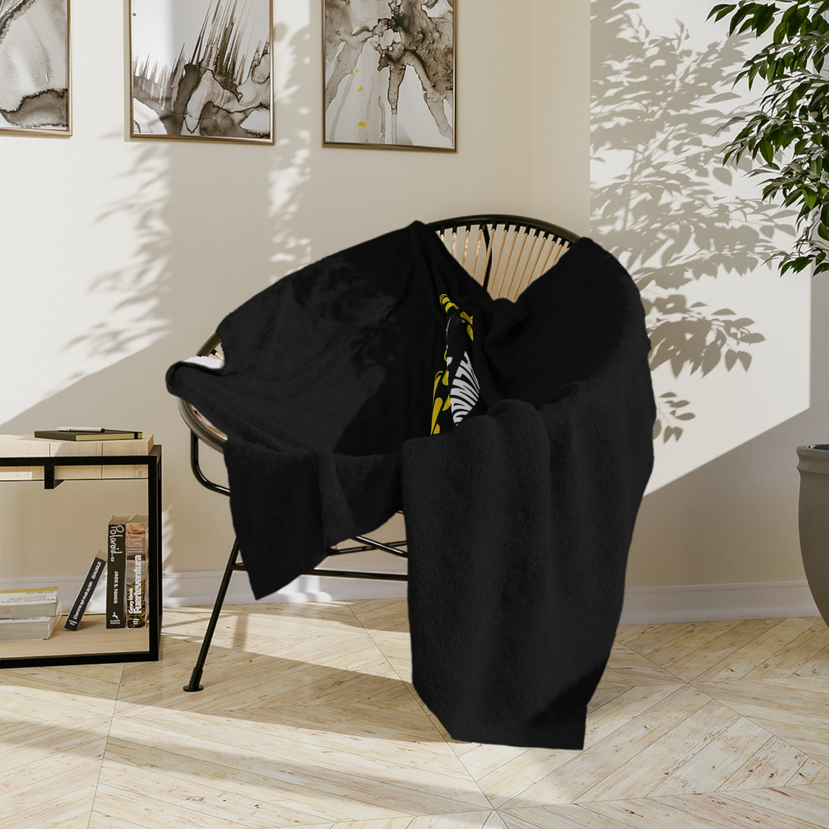Always Hitched Velveteen Microfiber Blanket